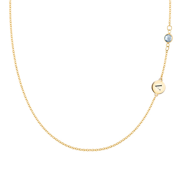 Long Labradorite Station Necklace | Alara Jewelry